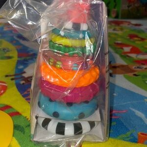 Vibrant Stacking Ring Toy for Kids